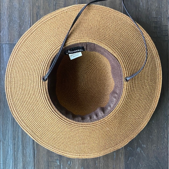 Sloggers Tan Wide-Brim Hat with Black Cord - Picture 5 of 5